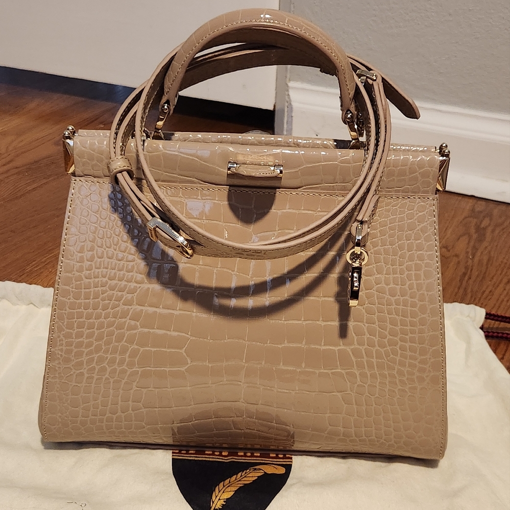 Aspinal Small Florence Light Taupe Bag - Picture 7 of 7
